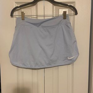 Baby blue Nike tennis skirt